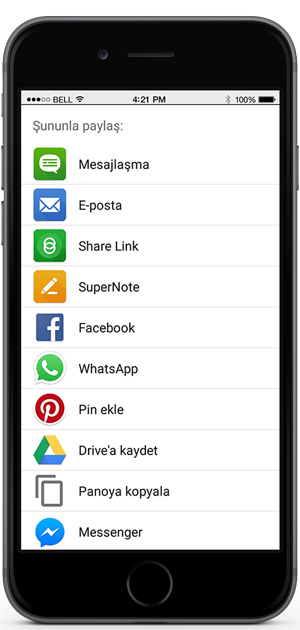 Mobil Uygulama Sosyal Paylaşım Fonksiyonu, Mobil Uygulama Sosyal Paylaşım Özelliği, Mobil Uygulamaya Sosyal Paylaşım butonu ekleme
